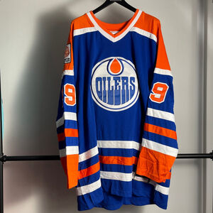 Men's Mitchell & Ness Gretzky Edmonton Oilers Jersey, Various Size